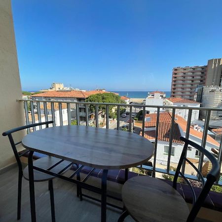 Acogedor Estudio En La Playa, Con Vistas Al Mar, Y Piscina Comunitaria Sant Salvador Exteriör bild
