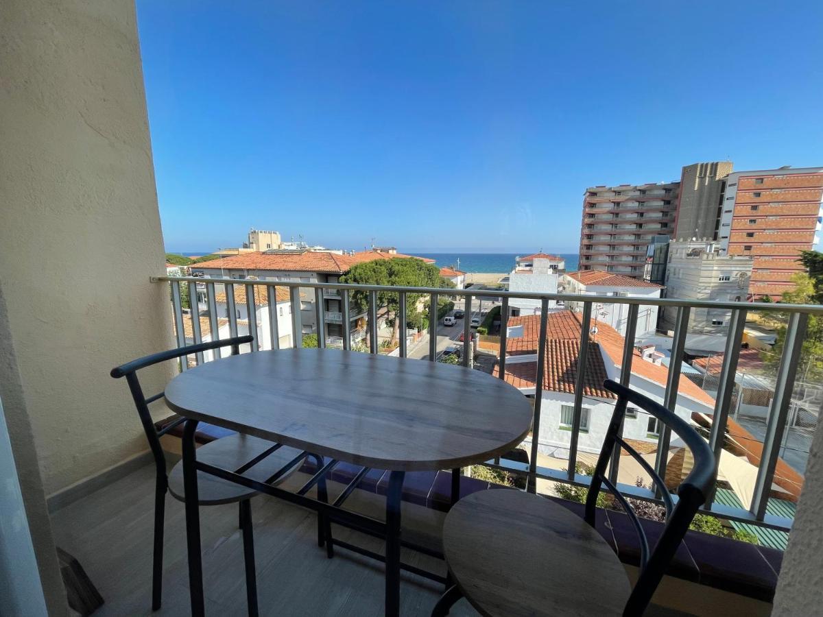 Acogedor Estudio En La Playa, Con Vistas Al Mar, Y Piscina Comunitaria Sant Salvador Exteriör bild